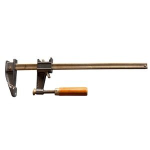 Pittsburgh 12 inch F-Style Bar Clamp Wood Handle Steel Bar Woodworking Tool